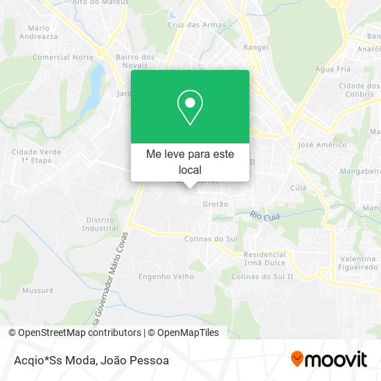 Acqio*Ss Moda mapa