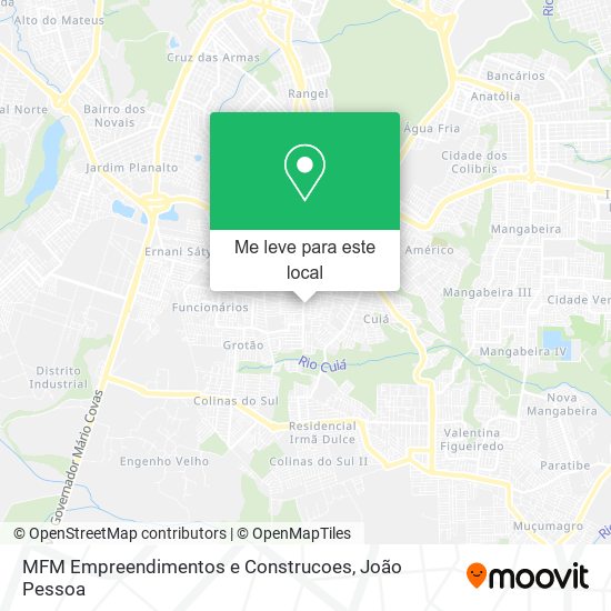 MFM Empreendimentos e Construcoes mapa