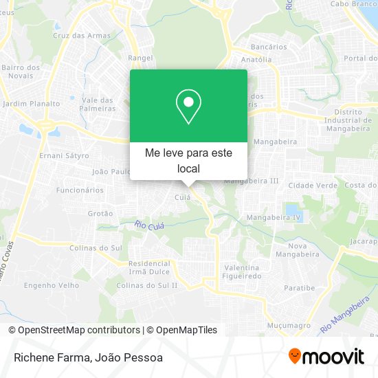 Richene Farma mapa