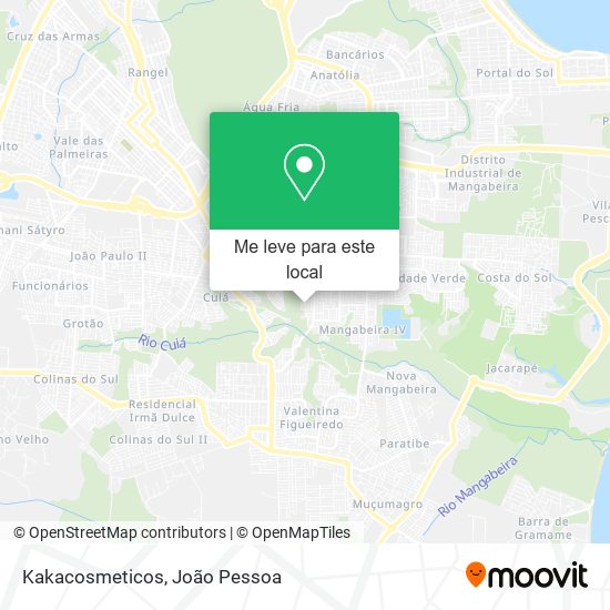 Kakacosmeticos mapa