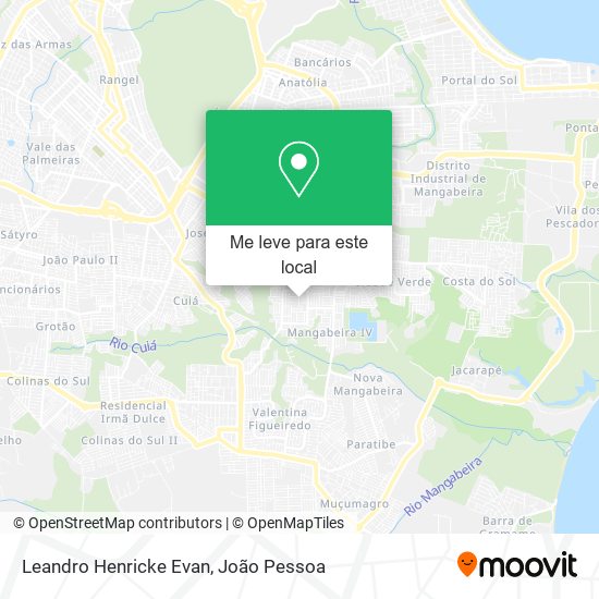 Leandro Henricke Evan mapa