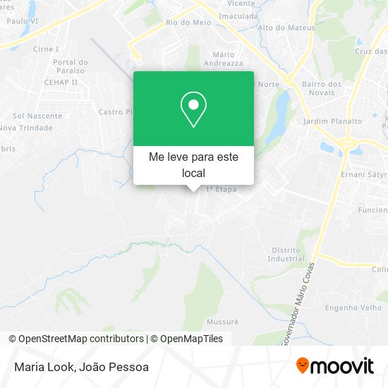 Maria Look mapa