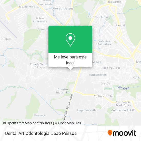 Dental Art Odontologia mapa