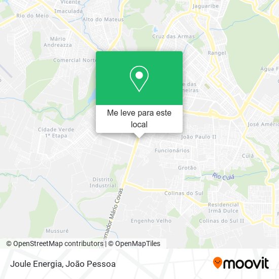 Joule Energia mapa