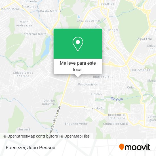 Ebenezer mapa