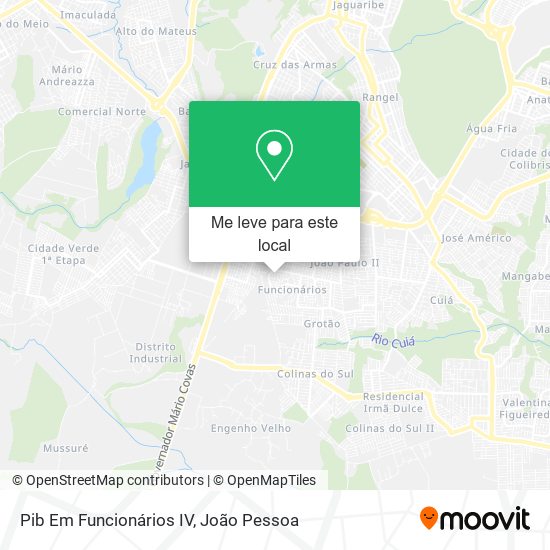 Pib Em Funcionários IV mapa