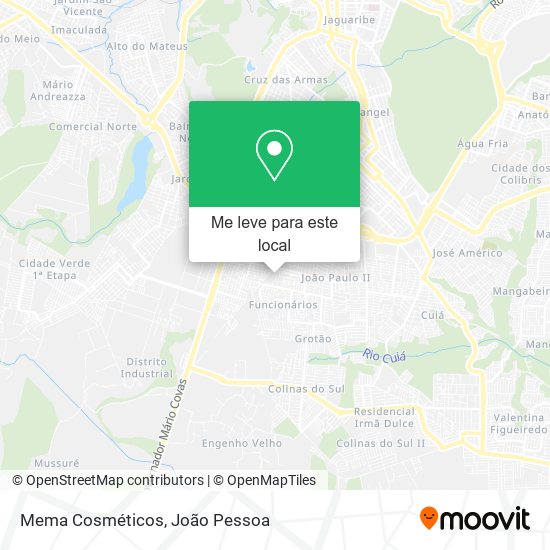 Mema Cosméticos mapa