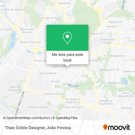 Thaís Golzio Designer mapa