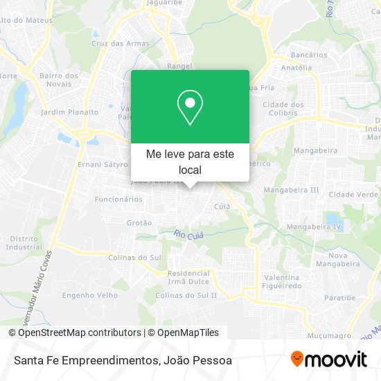 Santa Fe Empreendimentos mapa