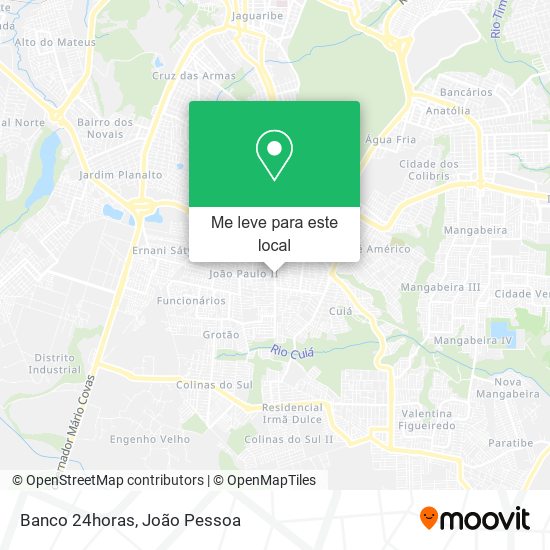 Banco 24horas mapa