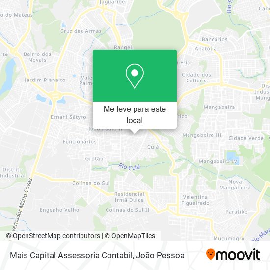 Mais Capital Assessoria Contabil mapa