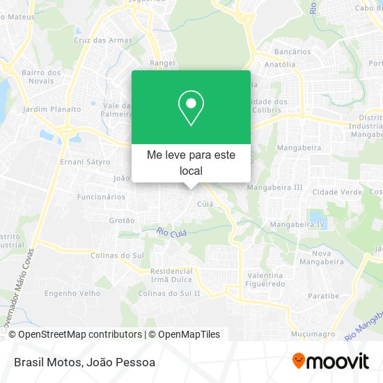 Brasil Motos mapa