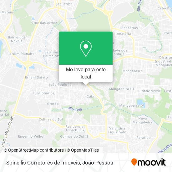Spinellis Corretores de Imóveis mapa
