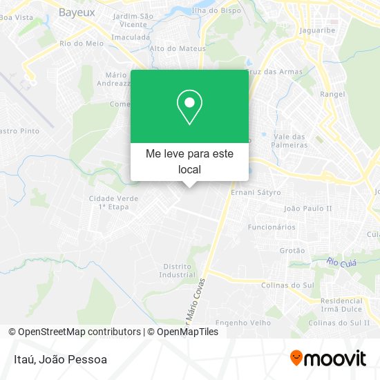 Itaú mapa