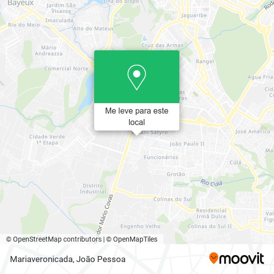 Mariaveronicada mapa