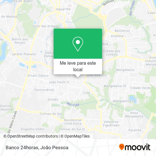 Banco 24horas mapa