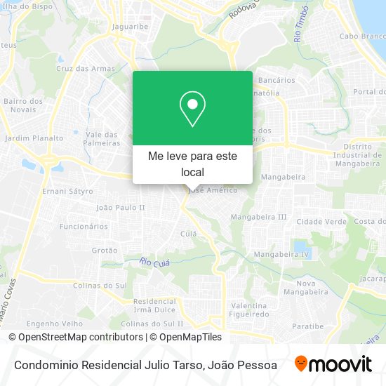 Condominio Residencial Julio Tarso mapa