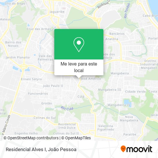 Residencial Alves I mapa