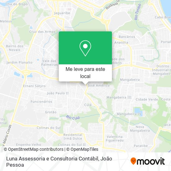 Luna Assessoria e Consultoria Contábil mapa