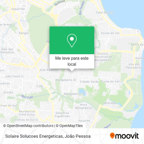 Solaire Solucoes Energeticas mapa