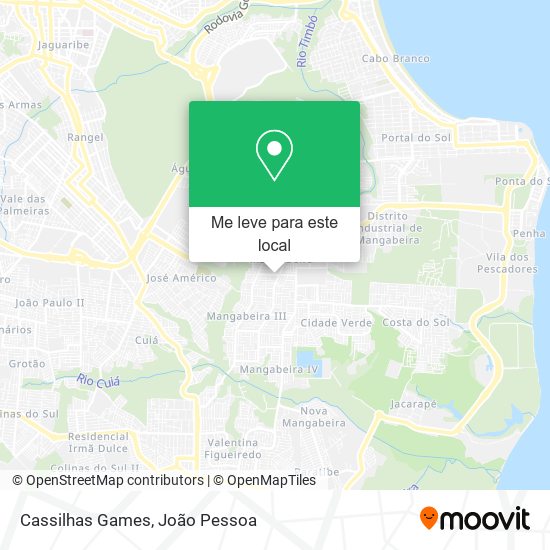 Cassilhas Games mapa