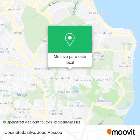 Josinetedasilva mapa