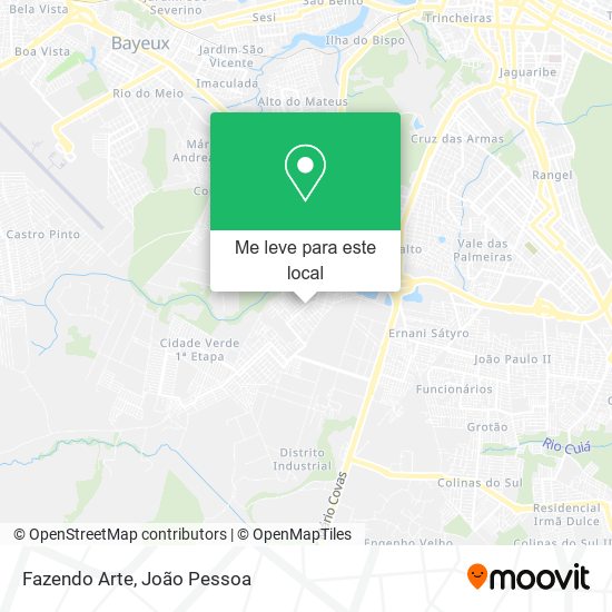 Fazendo Arte mapa
