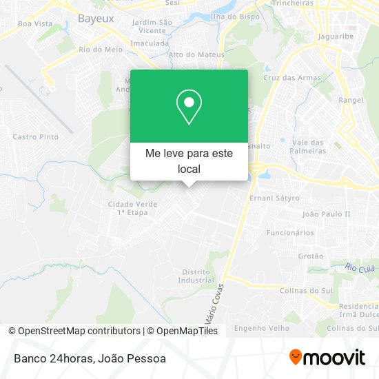 Banco 24horas mapa