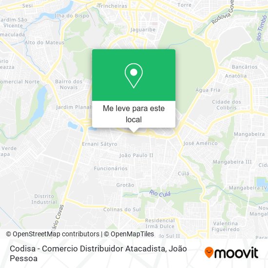 Codisa - Comercio Distribuidor Atacadista mapa