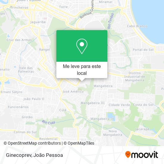 Ginecoprev mapa