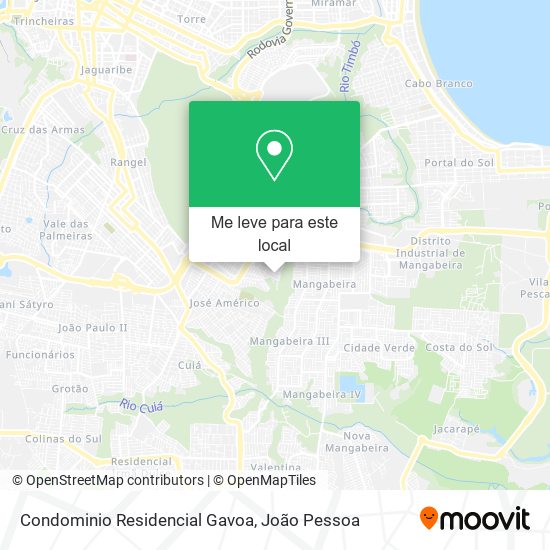 Condominio Residencial Gavoa mapa