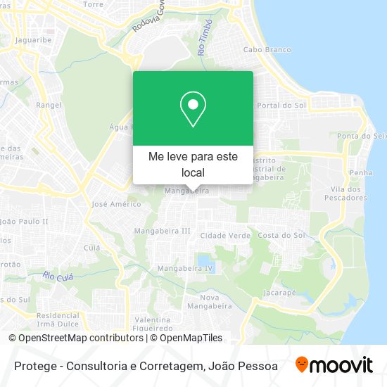 Protege - Consultoria e Corretagem mapa