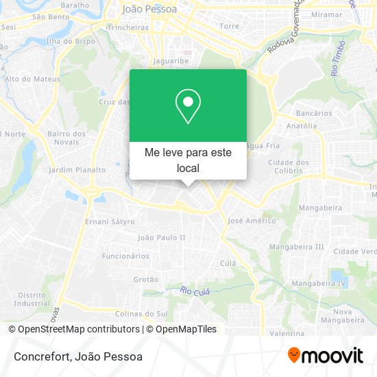 Concrefort mapa