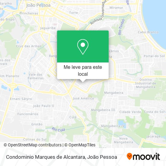 Condominio Marques de Alcantara mapa