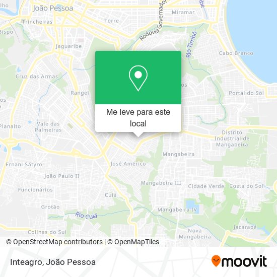 Inteagro mapa