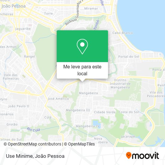 Use Minime mapa