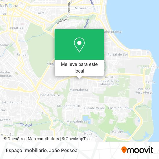 Espaço Imobiliário mapa