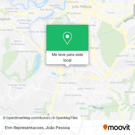 Etm Representacoes mapa