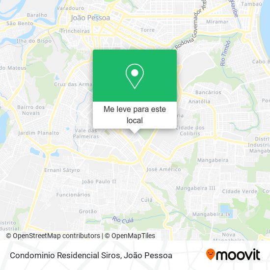 Condominio Residencial Siros mapa