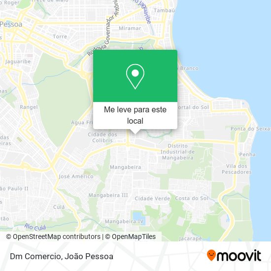 Dm Comercio mapa