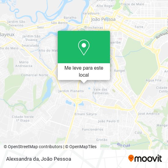 Alexsandra da mapa