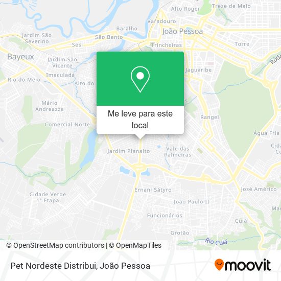 Pet Nordeste Distribui mapa