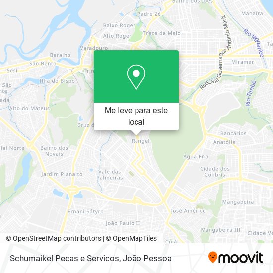 Schumaikel Pecas e Servicos mapa