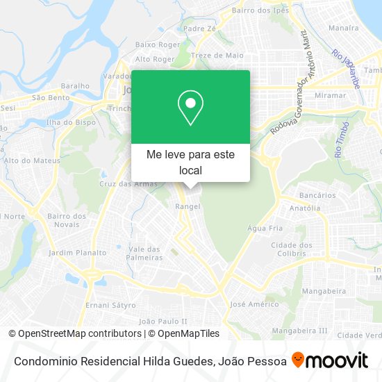 Condominio Residencial Hilda Guedes mapa