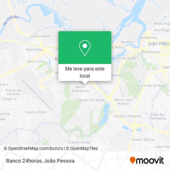 Banco 24horas mapa