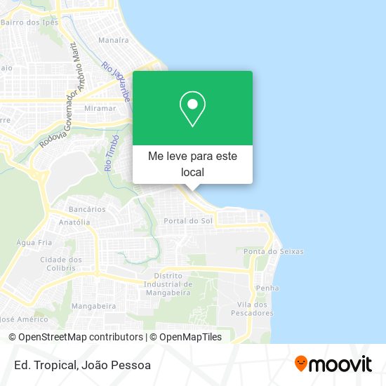 Ed. Tropical mapa