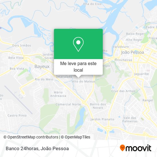 Banco 24horas mapa