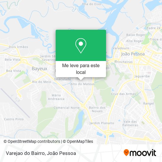 Varejao do Bairro mapa