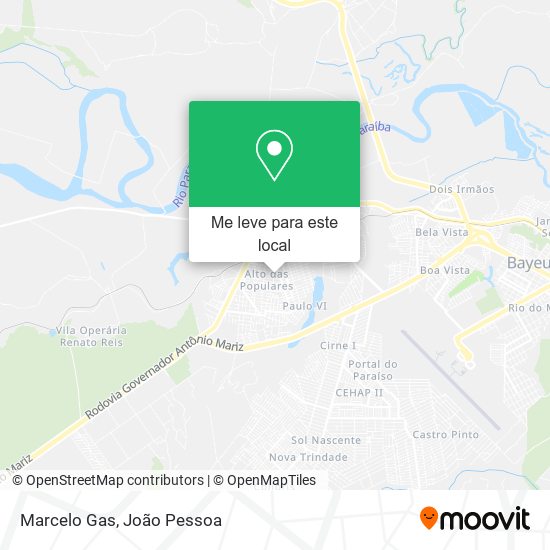 Marcelo Gas mapa