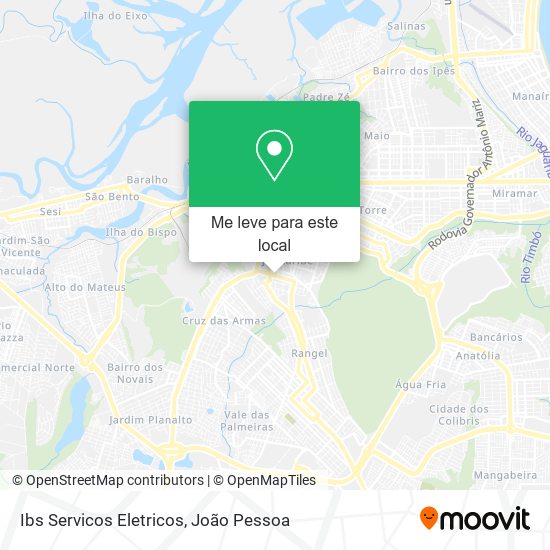 Ibs Servicos Eletricos mapa